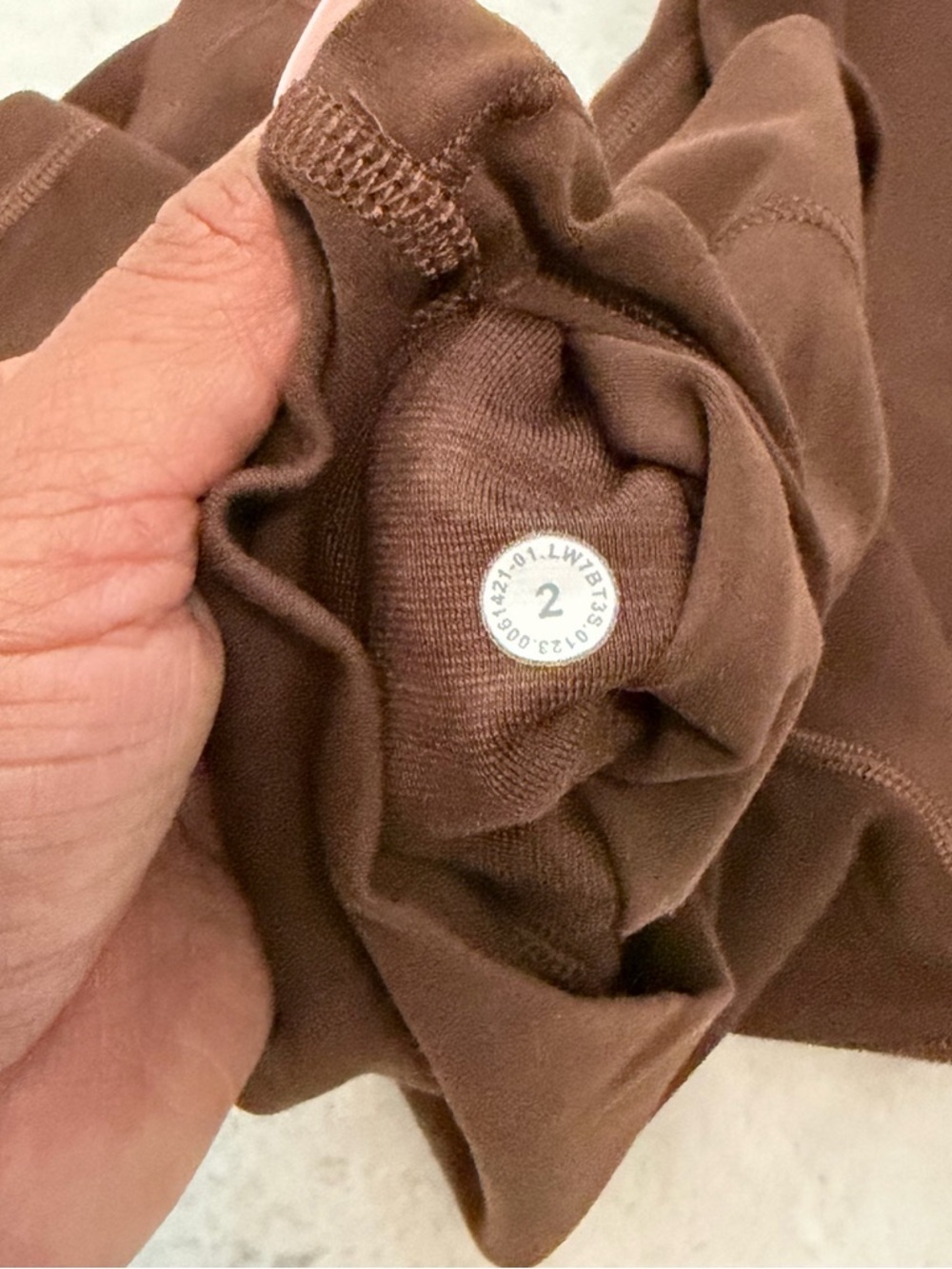 Lululemon Align High-Rise Espresso Shorts 6” - Picture 9 of 12